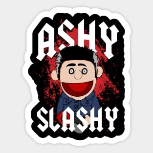 Ashy Slashy Sticker
